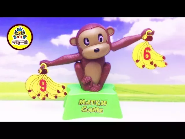 小猴子早教学习 5+4等于